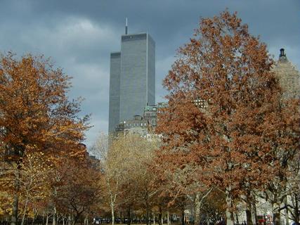 World Trade Centre Towers from Battery Park<br>Location: <a href="https://www.google.com/maps/search/?api=1&query=40.70292,-74.01626" target="_new">Battery Park</a>